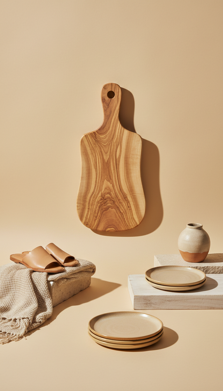 Olive Wood Serving Board