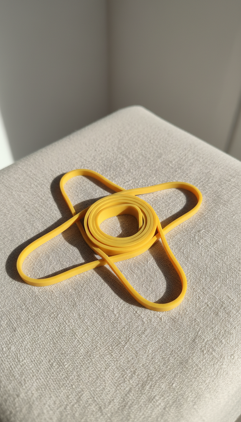 Yellow Resistance Bands Set